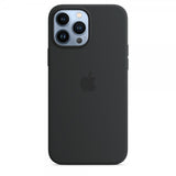 Apple Original iPhone 13 Pro Max Kuori Silikonikuori MagSafe Keskiyö