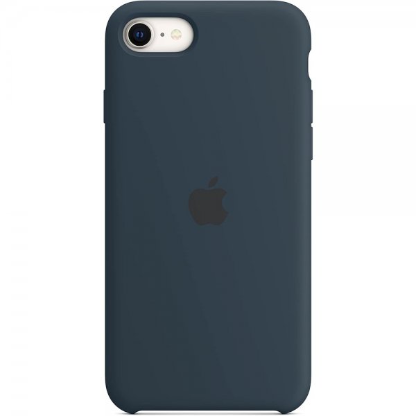 Apple Original iPhone 7/8/SE Kuori Silicone Case Abyss Blue