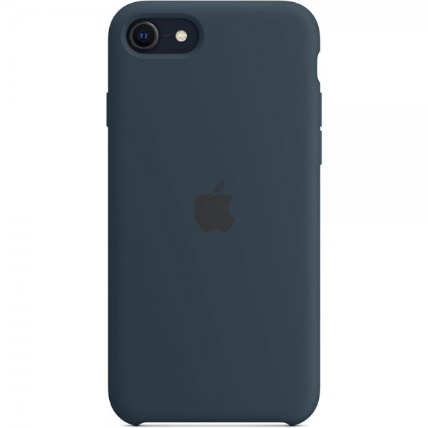 Apple Original iPhone 7/8/SE Kuori Silicone Case Abyss Blue