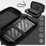 Supcase Nintendo Switch 2 -kantokotelo, musta