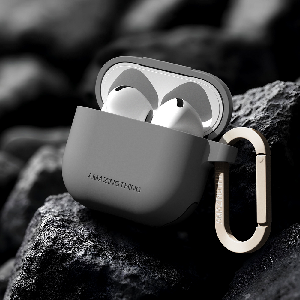 Amazingthing AirPods 4/5 Kuori Omni GripClip Beige