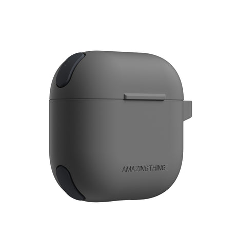 Amazingthing AirPods 4/5 Kuori Omni GripClip Musta