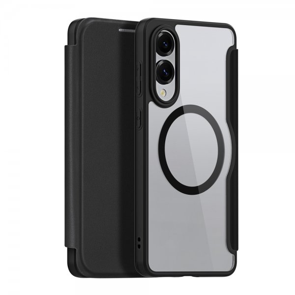 Dux Ducis Samsung Galaxy S25 Edge -kotelo, Skin X Pro Series MagSafe, musta
