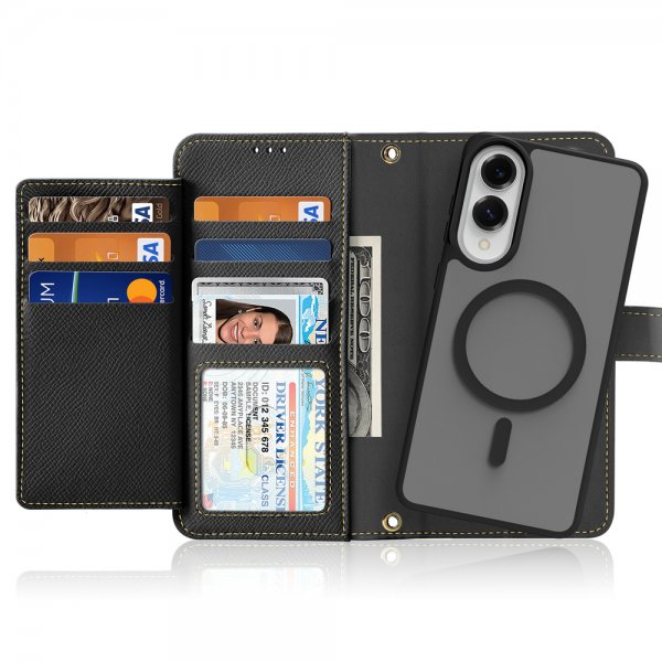 Dux Ducis Samsung Galaxy S25 Edge -kotelo 2-in-1 Lawa Series MagSafe Musta