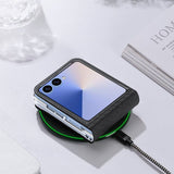 Dux Ducis Samsung Galaxy Z Flip 7 Kuori Bril Series Musta
