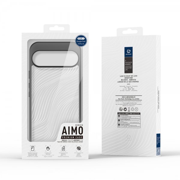 Dux Ducis Google Pixel 10 Pro XL -kuori Aimo Series Musta