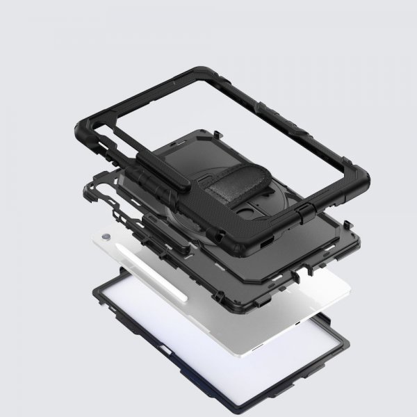 Tech-Protect Samsung Galaxy Tab S10 FE Plus Suojakuori Solid Case Musta
