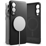 Ringke Samsung Galaxy S25 Edge -suojakuori Onyx Magnetic, musta