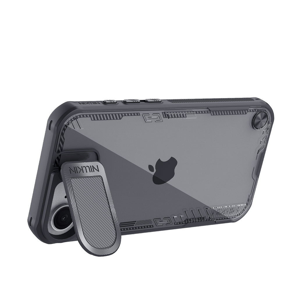Nillkin iPhone 16e/iPhone 17e Kuori Iceblade Prop Musta