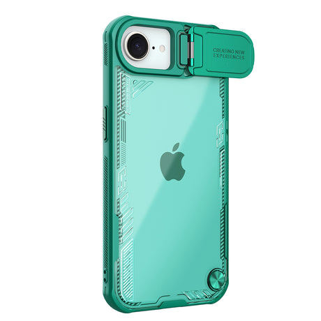 Nillkin iPhone 16e/iPhone 17e Kuori Iceblade Prop Vihreä
