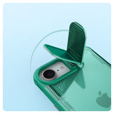 Nillkin iPhone 16e/iPhone 17e Kuori Iceblade Prop Vihreä