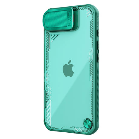 Nillkin iPhone 16e/iPhone 17e Kuori Iceblade Prop Vihreä