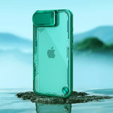 Nillkin iPhone 16e/iPhone 17e Kuori Iceblade Prop Vihreä
