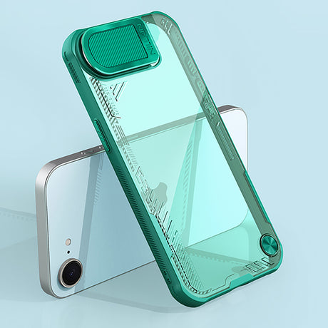 Nillkin iPhone 16e/iPhone 17e Kuori Iceblade Prop Vihreä