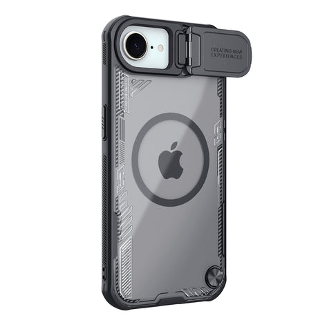 Nillkin iPhone 16e/iPhone 17e Kuori Iceblade Prop MagSafe Musta