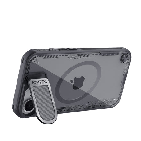 Nillkin iPhone 16e/iPhone 17e Kuori Iceblade Prop MagSafe Musta