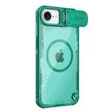 Nillkin iPhone 16e/iPhone 17e Kuori Iceblade Prop MagSafe Vihreä
