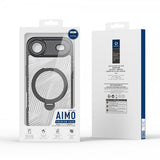 Dux Ducis iPhone Air Kuori Aimo Series MagSafe Jalusta Musta