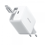 Joyroom 67W Seinälaturi sisäänrakennetulla USB-C kaapelilla & USB-C liitännällä Valkoinen