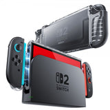 Supcase Nintendo Switch 2 -suojakuori Crystal Transparent
