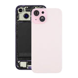iPhone 15 Plus Takalasi magneetilla ja kameralinssillä - Pinkki