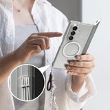 Ringke Samsung Galaxy Z Fold 7 -suojakuori Fusion Magnetic Transparent