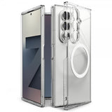 Ringke Samsung Galaxy Z Fold 7 -suojakuori Fusion Magnetic Transparent