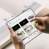 Ringke Samsung Galaxy Z Fold 7 Näytönsuoja Dual Easy Pro Film 2-pakkaus