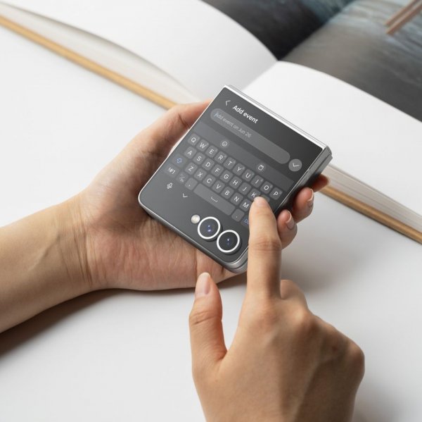 Ringke Samsung Galaxy Z Flip 7 näytönsuoja Easy Slide 2-pakkaus