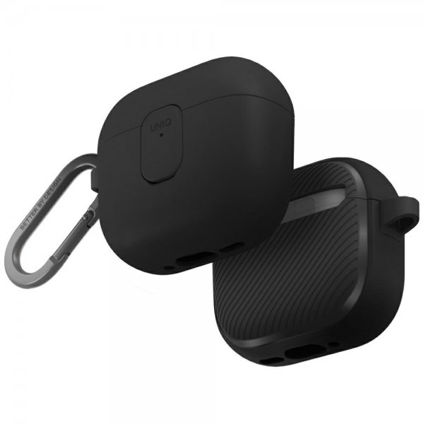 UNIQ AirPods 4 -kuori Clyde Musta