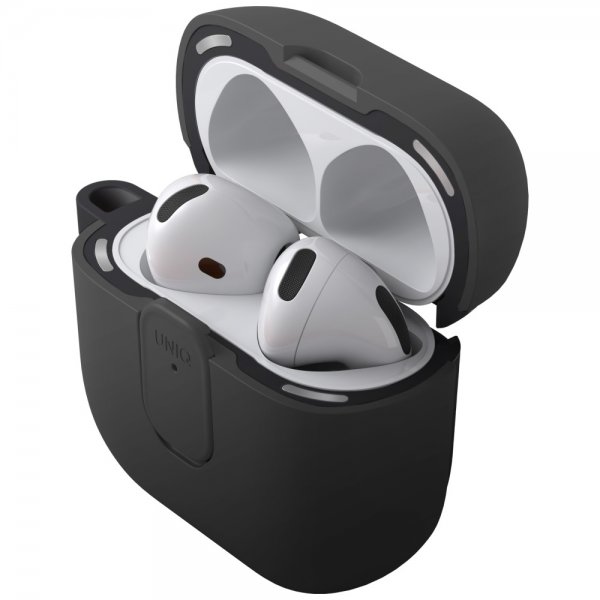UNIQ AirPods 4 -kuori Clyde Musta