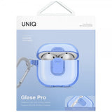 UNIQ AirPods 4 Suojakuori Glase Pro Sininen