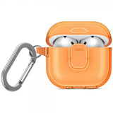 UNIQ AirPods 4 Suojakuori Glase Pro Orange