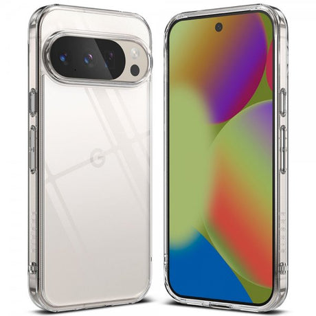 Ringke Google Pixel 10/Pixel 10 Pro Suojakuori Fusion Transparent