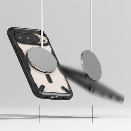Ringke Google Pixel 10/Pixel 10 Pro -suojakuori Fusion X Magnetic musta