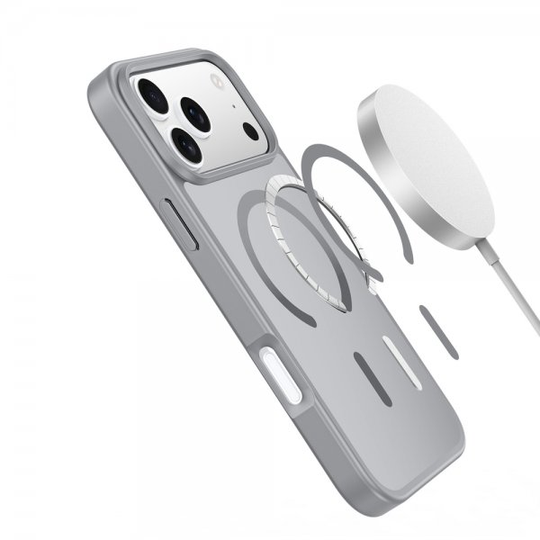 Dux Ducis iPhone 17 Pro Max -kuori Yind Series MagSafe Harmaa