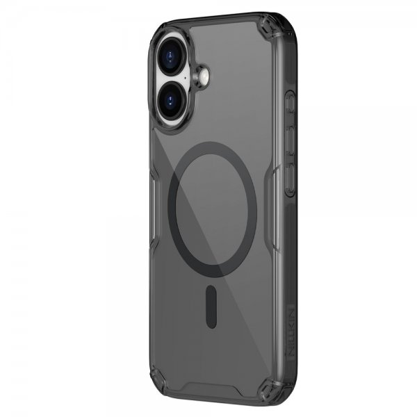 Nillkin iPhone 17 Pro Suojakuori Nature Pro Series MagSafe Musta
