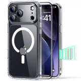 ESR iPhone 17 Pro Max -kuori ja näytönsuoja Classic Hybrid MagSafe Set Transparent