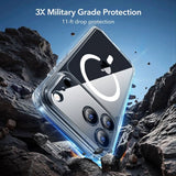 ESR iPhone 17 Pro Max -kuori ja näytönsuoja Classic Hybrid MagSafe Set Transparent