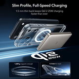 ESR iPhone 17 Pro Max -kuori ja näytönsuoja Classic Hybrid MagSafe Set Transparent