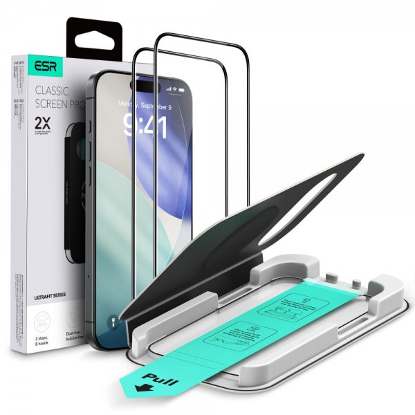 ESR iPhone Air -näytönsuoja UltraFit 2 kpl