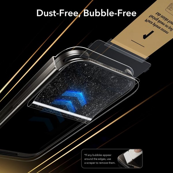 ESR iPhone 16 Pro/iPhone 17 Näytönsuoja UltraFit Armorite Pro