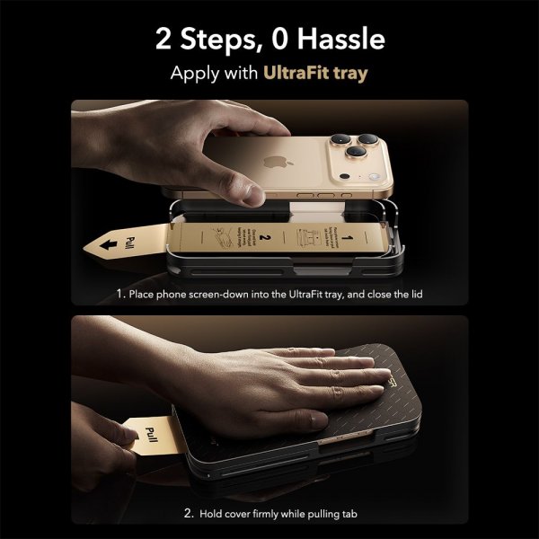 ESR iPhone 17 Pro UltraFit Armorite -näytönsuoja
