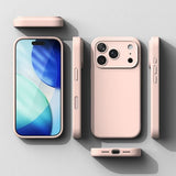 Ringke iPhone 17 Pro Max -kuori silikoni magneettinen hiekanvärinen
