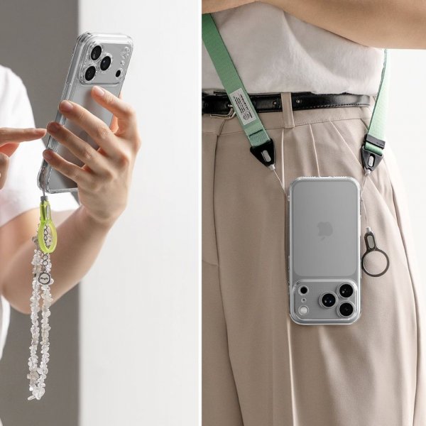 Ringke iPhone 17 Pro Suojakuori Fusion Läpinäkyvä