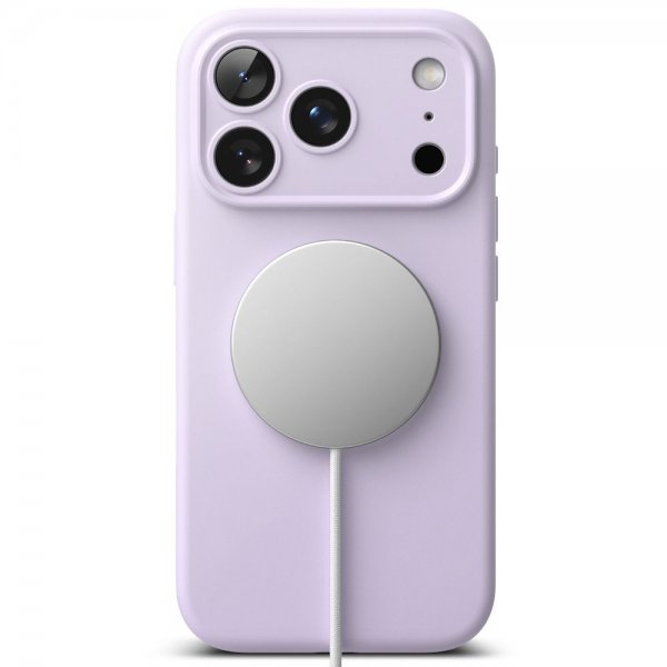 Ringke iPhone 17 Pro -kuori silikoni magneettinen musta