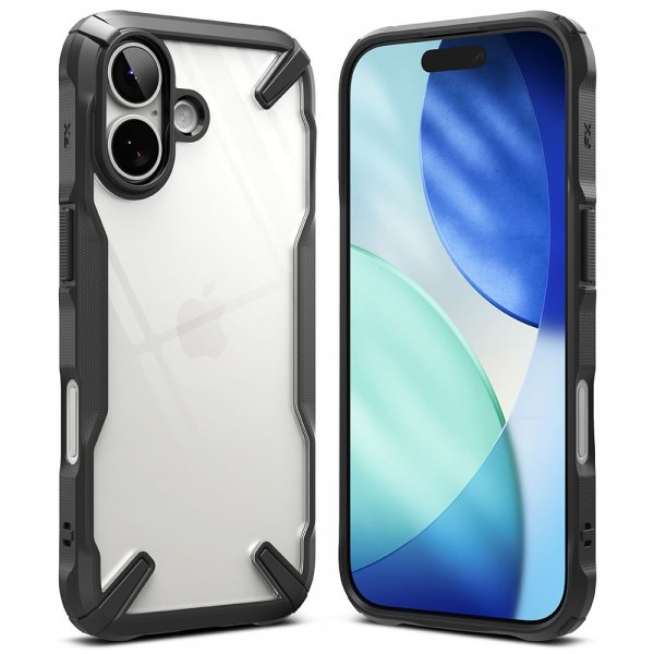 Ringke iPhone 17 -suojakuori Fusion X Musta