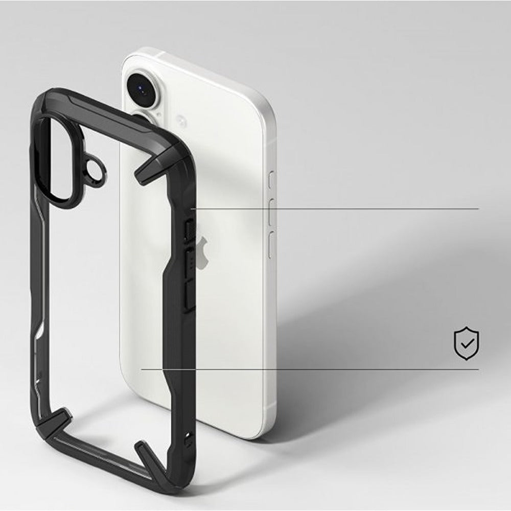 Ringke iPhone 17 -suojakuori Fusion X Musta