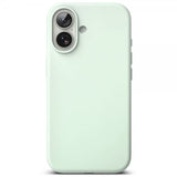 Ringke iPhone 17 -kuori, silikonia, magneettinen, Soft Mint