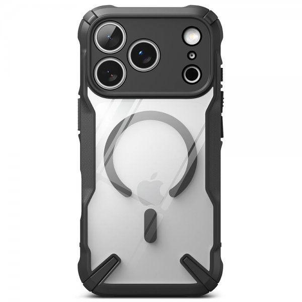 Ringke iPhone 17 Pro Max -kuori Fusion X Magnetic, musta